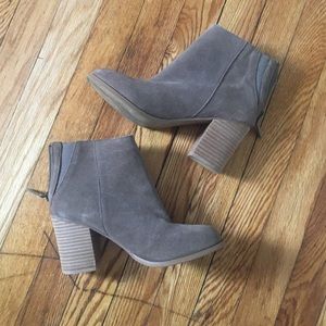 🌟TAN SUEDE HEEL BOOTIES🌟